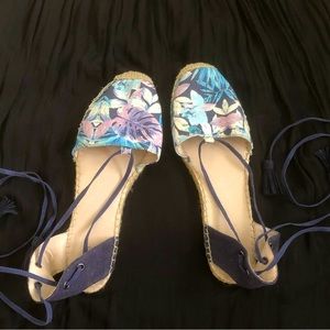 Talbots Covered-toe Sandals with Ballerina Straps
